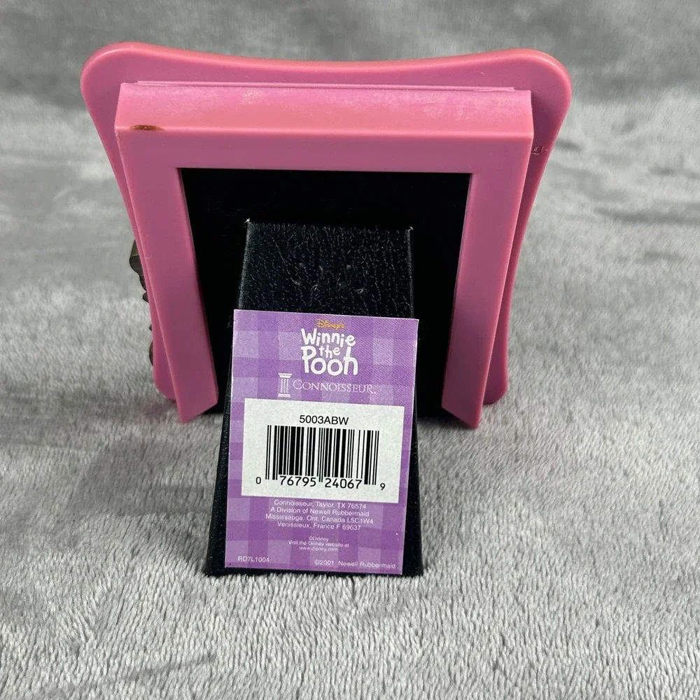 Disney Winnie the Pooh Pink Picture Frame Connoisseur Bronze Pooh 5003ABW 2001